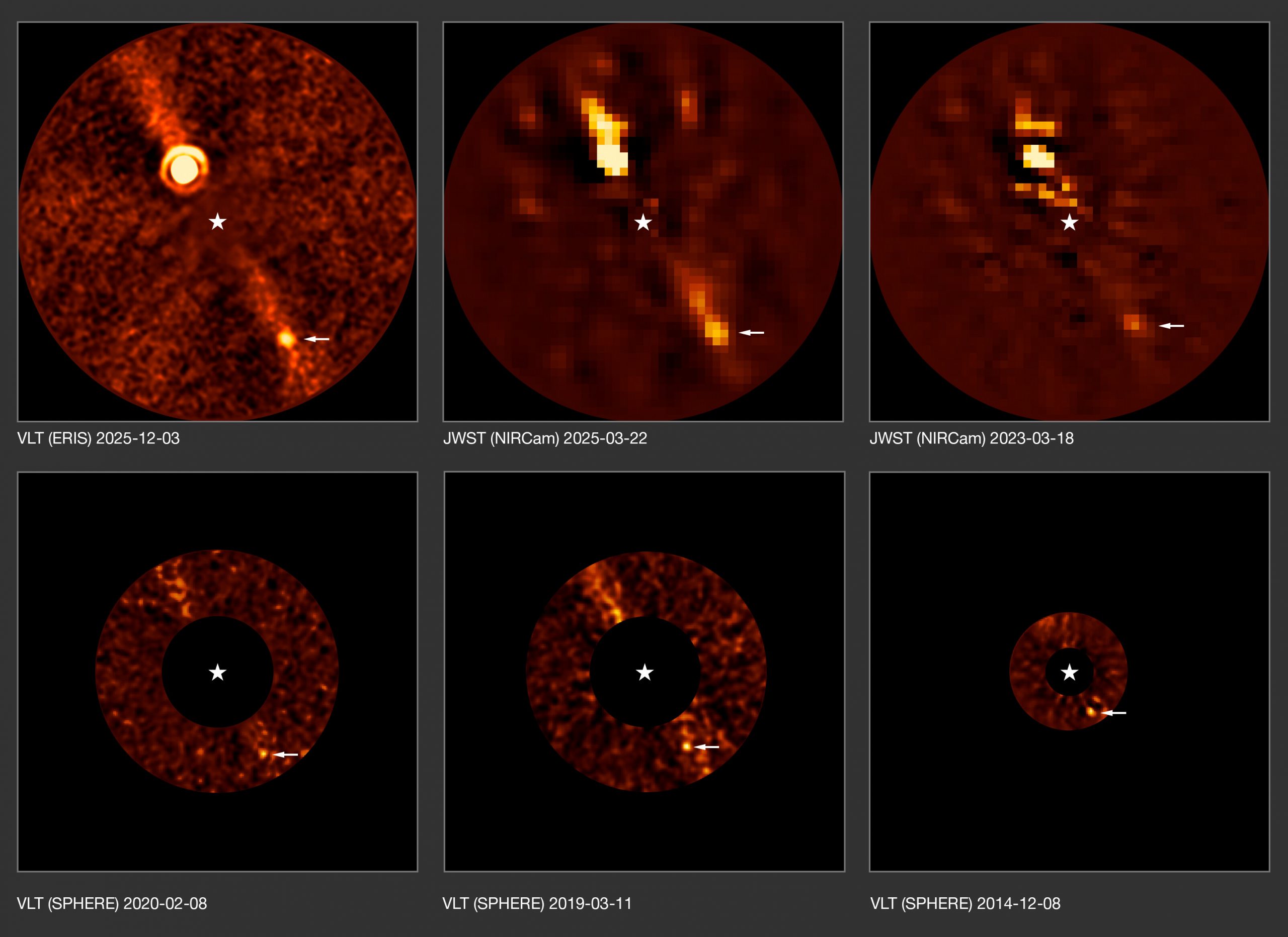 The Beta Pictoris d exoplanet observed over the years